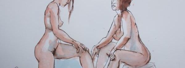 Dimanche : Olga, deux poses.