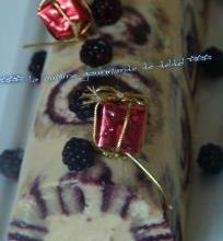 BUCHE ROYAL ,MÛRE,VANILLE