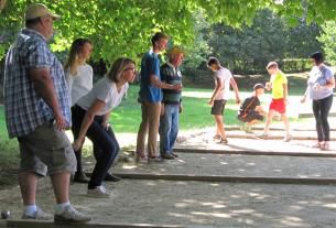 Des boules, du soleil et de la bonne humeur !