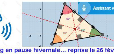  Contrôler Géogébra à la voix