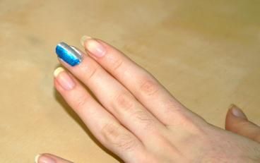 Manucure puzzle, facile pour les fêtes !