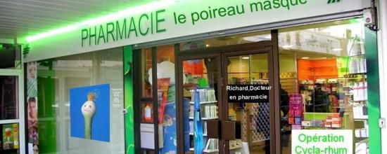 La pharmacie le poireau masqué vous ouvre ses portes