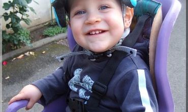 Sur le vélo de Papa