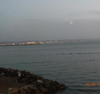 Pêcheurs à la ligne  Sidi-Fredj Staouéli(Algérie)