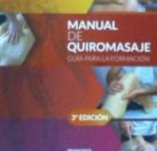 MANUAL DE QUIROMASAJE. GUIA PARA LA FORMACION EBOOK | PALOMEQUE | Descargar libro PDF EPUB