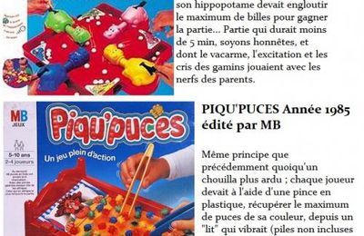 Nostalgiques ? hippo-gloutons, piqu'puces