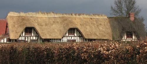 ... une vraie chaumière normande... 