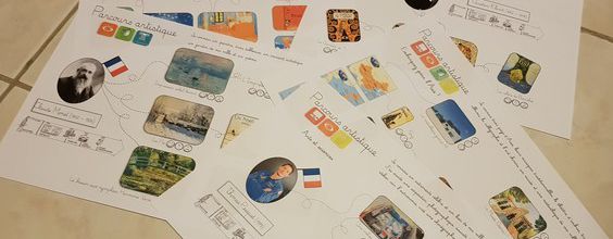 Un an de parcours artistiques sur le voyage (CE2)