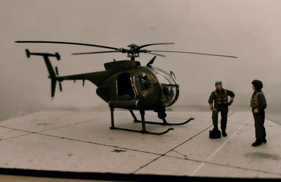 AH6 night fox italeri, un montage souvenir 