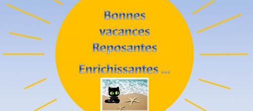 Bonnes vacances !