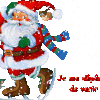 Le Père Noël arrive ....