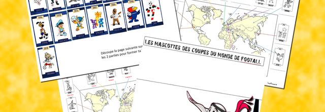 Les mascottes des coupes du monde