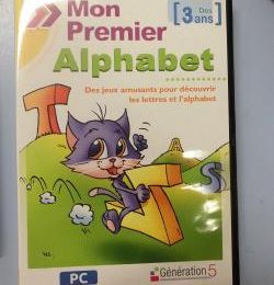 Jeu PC maternelle « Mon premier alphabet » (Génération5)