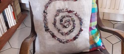 Coussin spirale