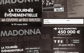 Le DVD du Sticky & Sweet Tour référencé à la Fnac