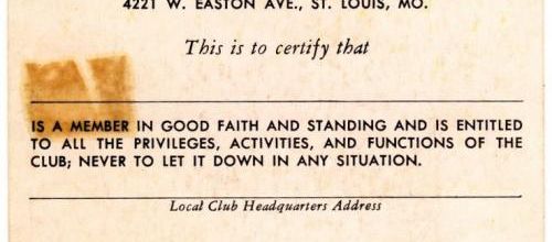carte chuck berry fan club .