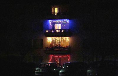 HLM illuminé...