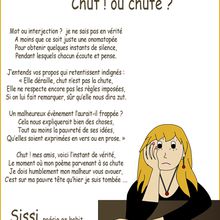 La poésie de Sissi : Chut ! ou chute ?