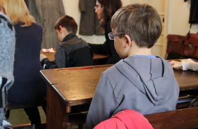 Au musée de Lorris, l'école sous l'Occupation