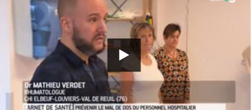 Mathieu le rhumato qui fait faire du gainage