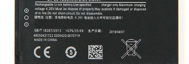 Batteria per Nokia X2 X2DS RM-1013 1013X+ X Plus - BV-5S (1800mAh/6.8WH) batteria di ricambio