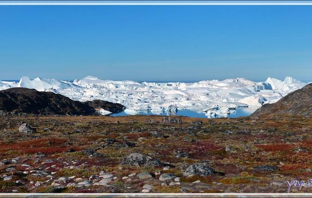Départ en randonnée vers l'Isfjord - Ilulissat - Groenland