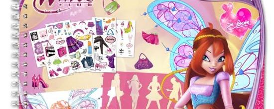 Concept d'un portfolio Winx jamais sorti