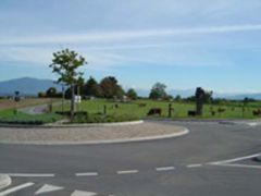 Voyageurs propriétaires d'un rond-point