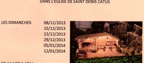 Crèche de Saint Denis en 2013