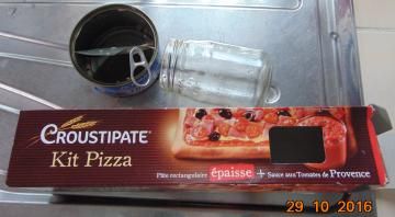 Une pizza détournée aux chutes de saumon ...