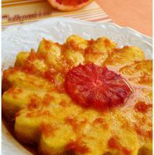 GÂTEAU DE POLENTA À L'ORANGE SANGUINE