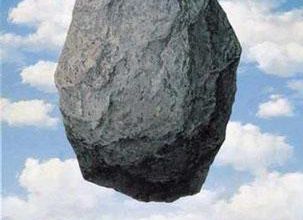 "Le Château des Pyrénées" de Magritte
