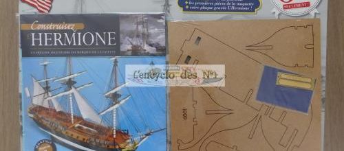 N° 1 Construisez l'Hermione - Lancement 