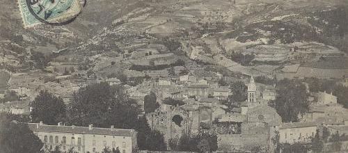 Alet-les-Bains, la Vallée de l'Aude,153. Alet (Vue générale), Phototypie, Labouche frères, Toulouse.