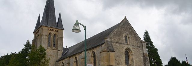 Calvados : été 2018 : Ville de Touques : L'église Saint-Thomas