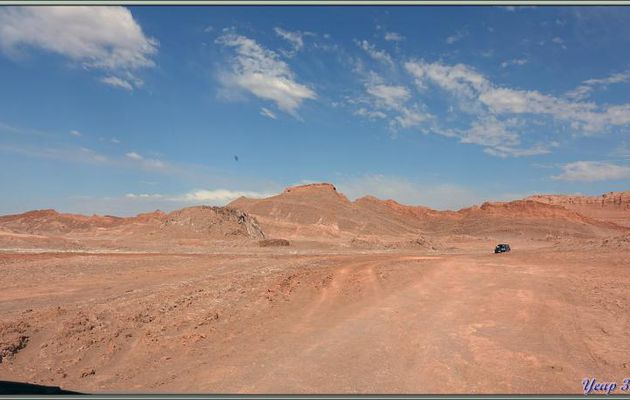 15/03/2022 matinée : suite de notre visite de Vallecito en allant vers un point de vue surplombant l'ensemble de la région  - Cordillera de la Sal - San Pedro de Atacama - Chili