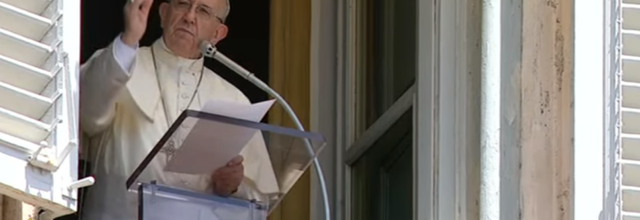 Angelus : «Allez trouver Jésus, racontez-lui ce qui vous pèse, il vous soulagera» - Zenit