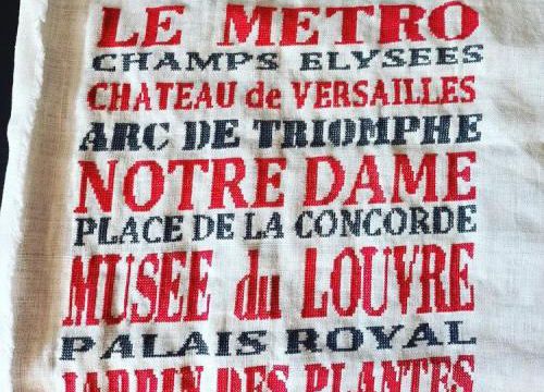 Vous avez brodé