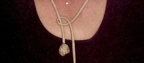 Collier crème