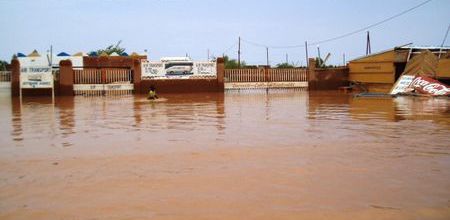 Quelques images des innondations à Agadez