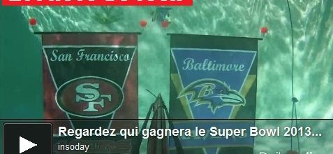 Qui sera la grand vainqueur du Super Bowl XLVII ? Voici la réponse en vidéo