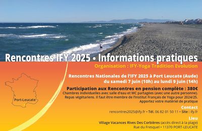 Les Rencontres Nationales de l'IFY 2025
