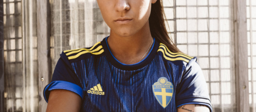 Adidas maillot Suède Coupe du Monde Féminine 2019 away
