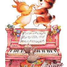 Fête de la musique- gif animé, blinkie, musique