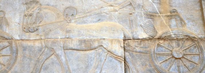 L'escalier monumental est de l'Apadana, Persépolis