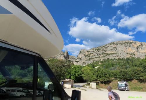 un pause à Moustier Sainte Marie - 1