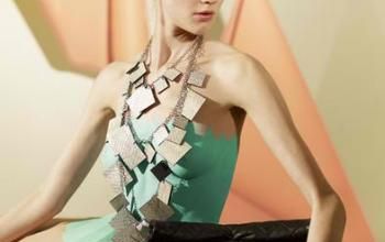 fashion paper dress