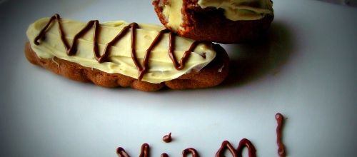 Eclairs aux 2 chocolats