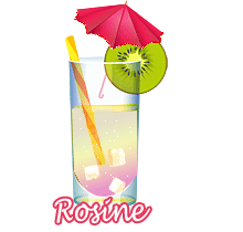 372 Cocktail, blinkie,gif anime, rafraîchissement,boisson