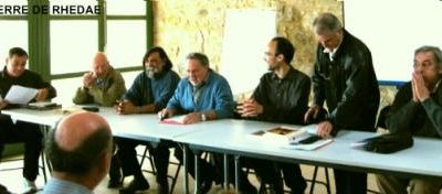 Assemblée Générale de Terre de Rhedae, le samedi 9 mai 2009, à Rennes-le-Château. (Antoine Captier, président)